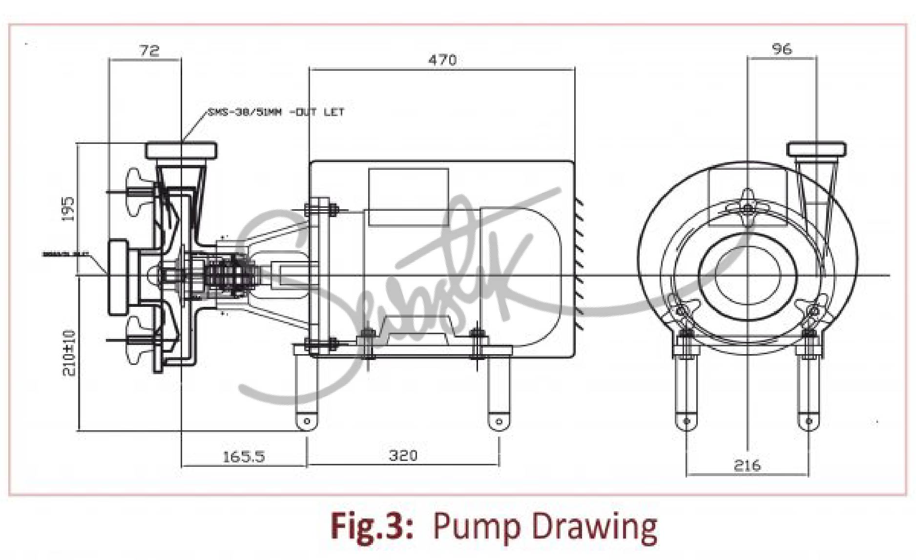 CENTRIFUGAL PUMP - SVP-308 - 10HP - Image 2