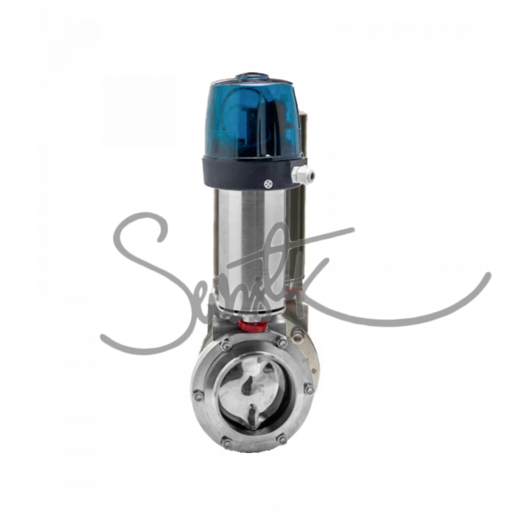 SANITARY PNEUMATIC BUTTERFLY VALVE