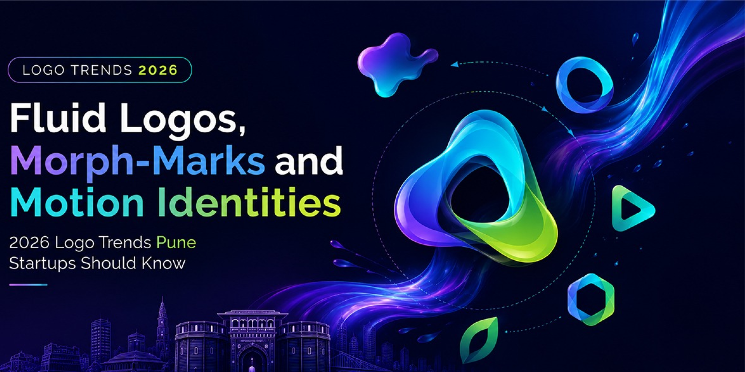 Fluid Logos, Morph-Marks and Motion Identities - 2026 Logo Trends Pune Startups Should Know White Warbler Communications